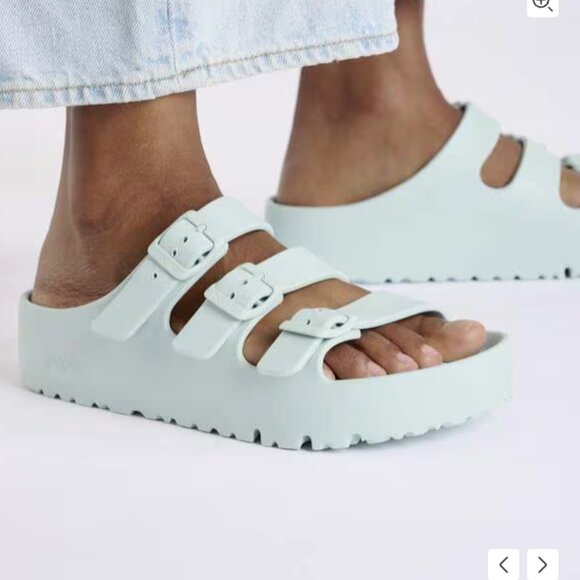 NWT Birkenstock Papillo Florida Flex Platform EVA Sandals Size 40 - Picture 4 of 6